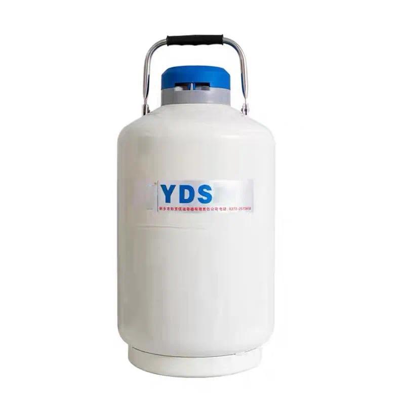 YDS2 Liquid Nitrogen Tank Liquid Nitrogen Container 2L Storage Type Cryogenic Liquid Nitrogen Contai