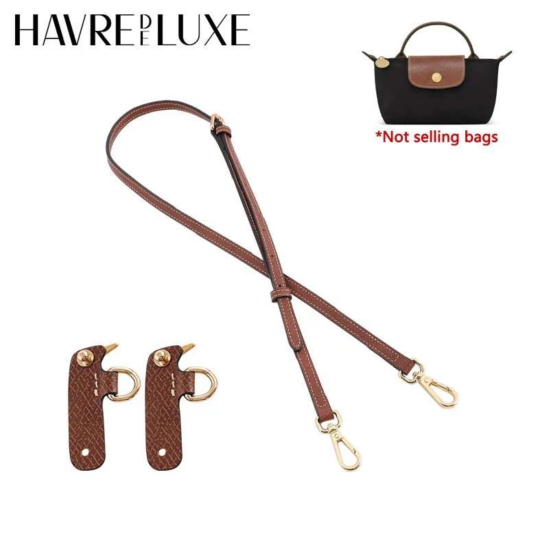 Mini Bags Leather Shoulder Strap Kit Fit For Longchamp Mini Pouch Adjustable Crossbody Small Bag Acc