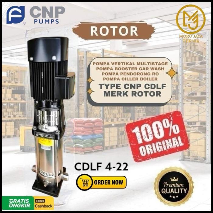 POMPA CNP CDLF 4-22 5,5HP POMPA JOCKY ELECTRIC PUMP POMPA HYDRANT - ROTOR CDLF.4-22
