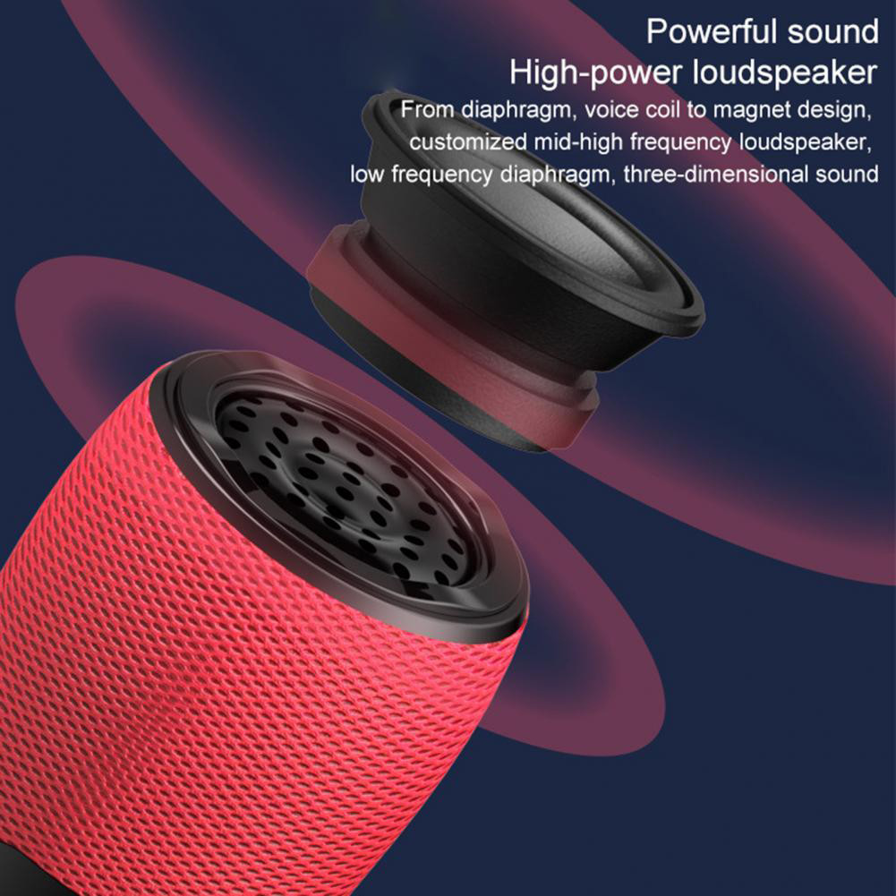 WS898 Karaoke BluetoothCompatible Microphone Handheld Wireless Music Sing Mic for Home KTV Tool Frie