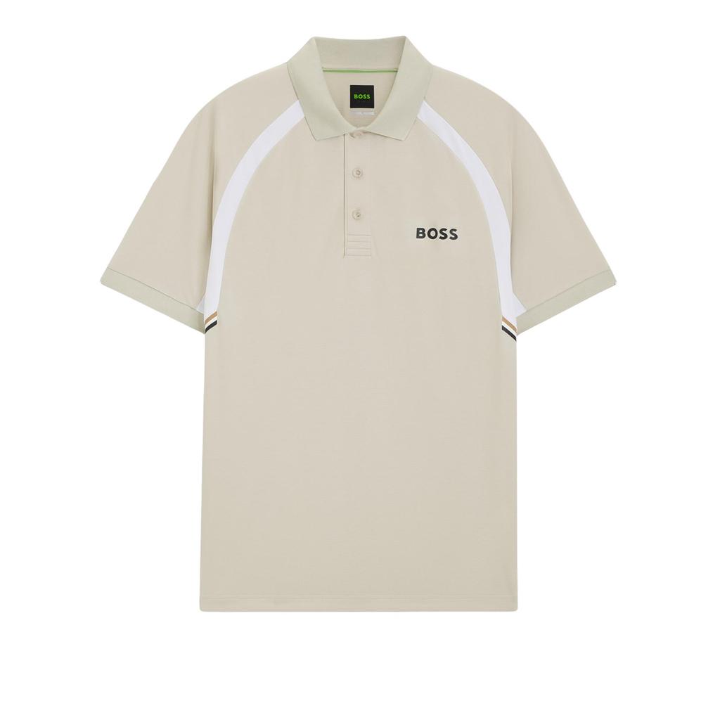 Paddy polo shirt with contrast inserts