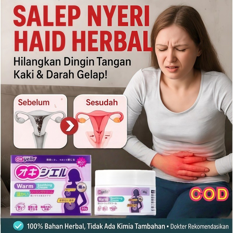 Pereda nyeri haid gel hangat untuk haid penghangat perut haid gel cream penenang hangat untuk haid m