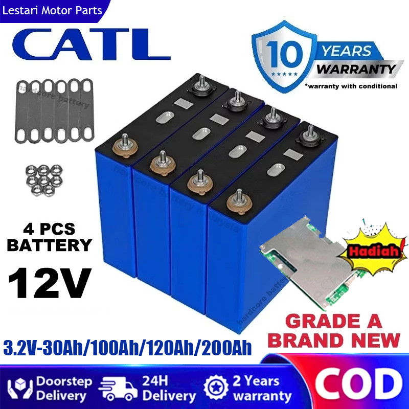 30AH baterai lifepo4 3.2v battery CATL CATL/BYD Baru Lifepo4 Baterai] 30AH Baterai Lifepo4 3.2 Volt 