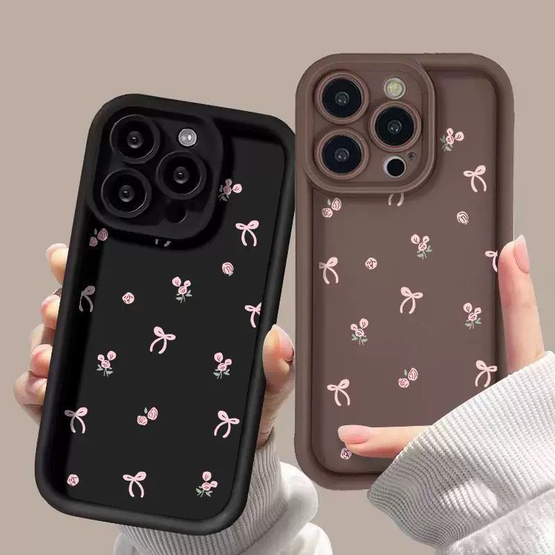 Pink Coquette Case INFINIX 60PRO TECNO CAMON 40 5G POVA 7 SPARK 40PRO+ HOT 60PRO+ S26ULTRA 4G