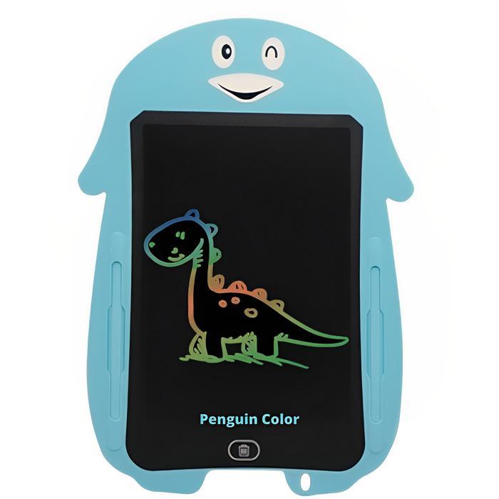 Papan Tulis Untuk Gambar Hapus Tulis Anak LCD LED Colour Dinosaurus Rabbit Penguin With Stylus Pen /