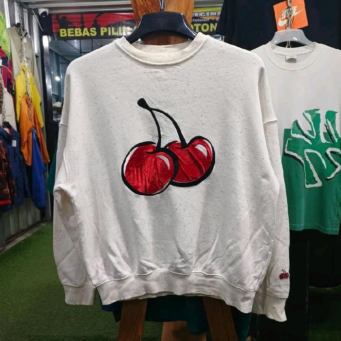 sweater Crewneck KIRSH boxy bagus murah size XL