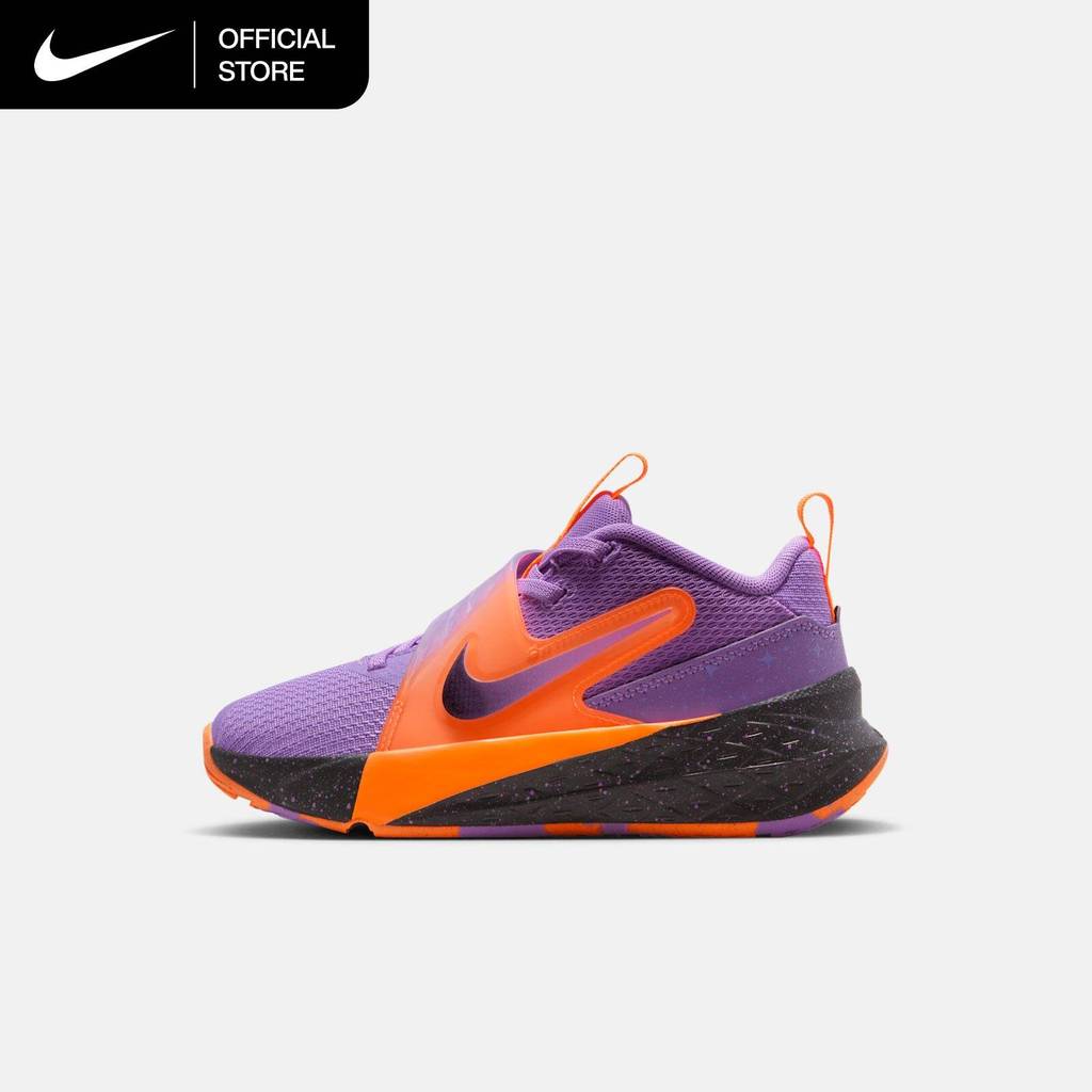 Nike Team hustle D 12 Little Kids' Shoes - Bright Violet [IO9849-500]