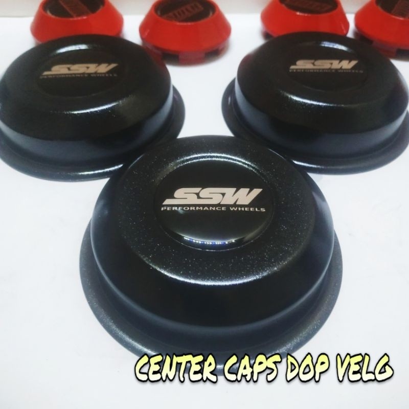 Dop Velg SSW Ring 18 Aluminium Black Metallic