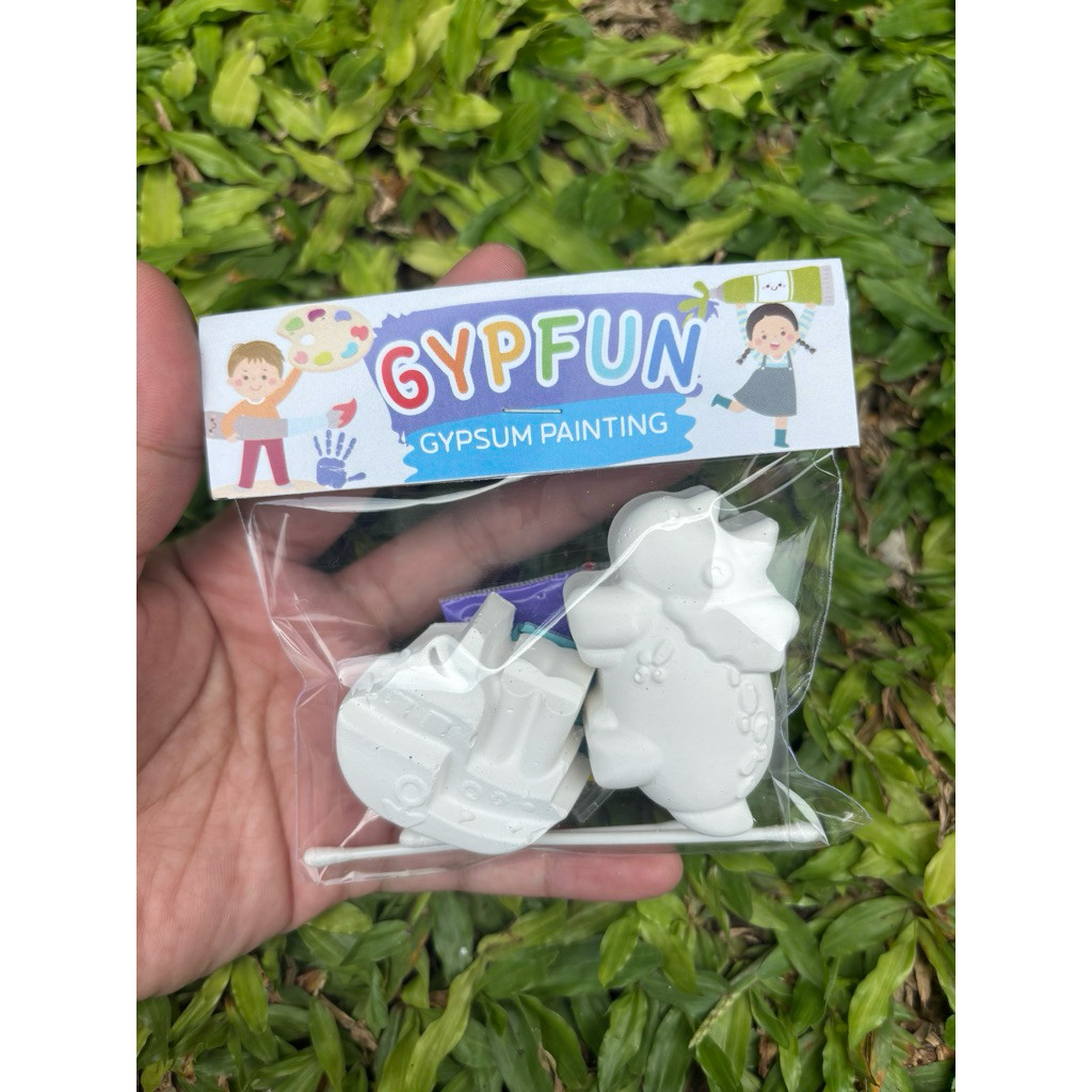 souvenir Paket Lukis Gypsum Mewarnai Anak Custom Souvenir Ultah Anak Lebaran D-069