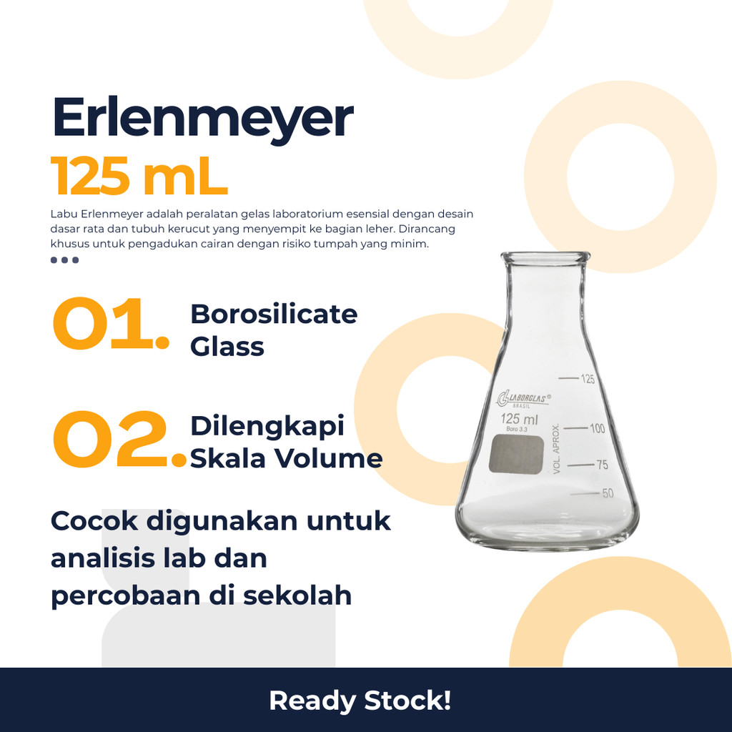 ERLENMEYER 125ML