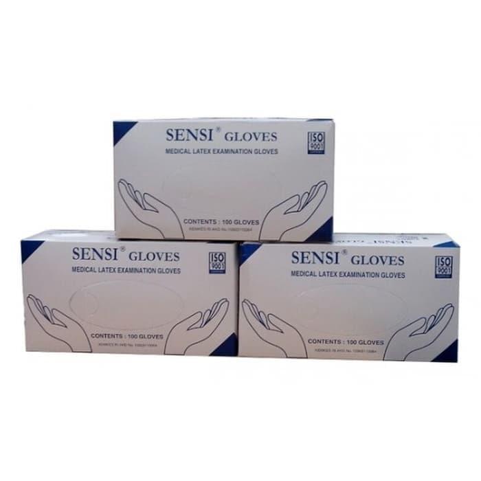 SENSI GLOVES / SARUNG TANGAN KARET SENSI - S