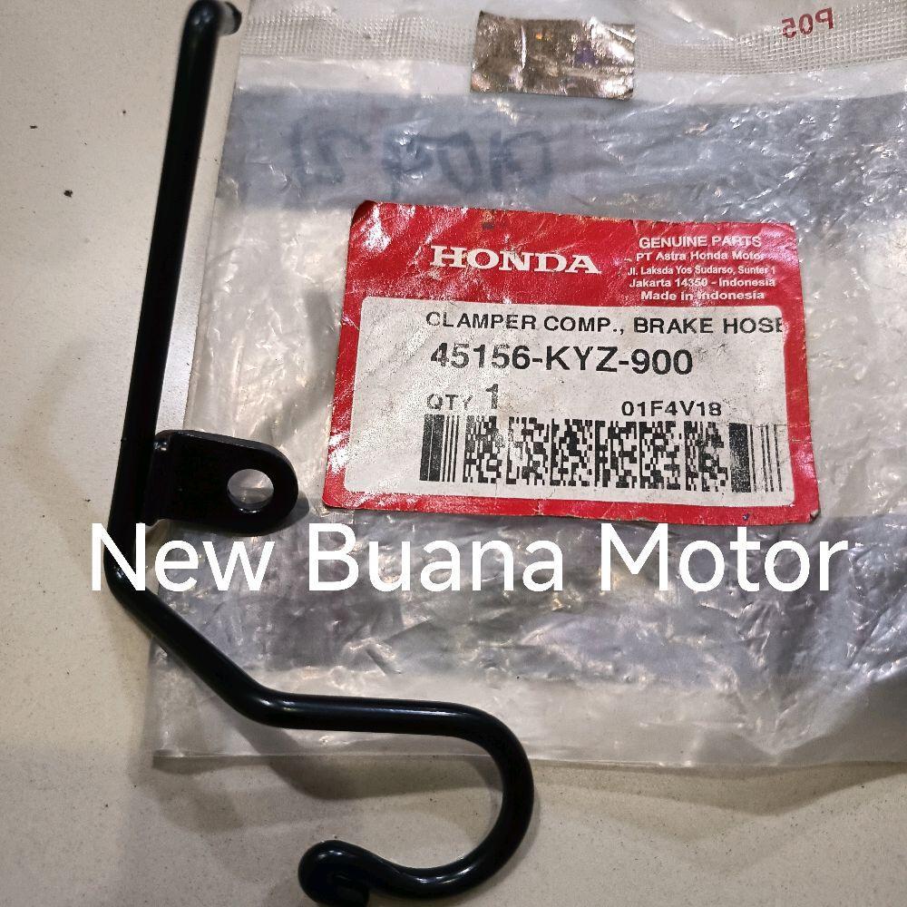 Breket Klem Selang Kaliper Rem Depan Supra X 125 Helm In 45156KYZ900