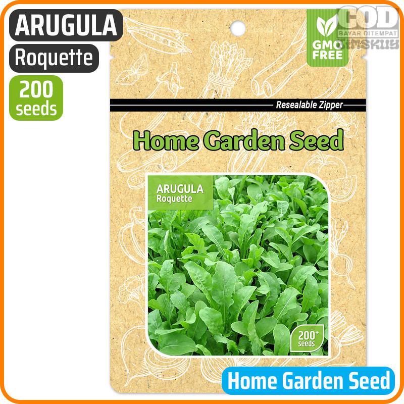 Benih Arugula / Roquette - Home Garden Seed