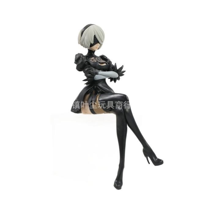 Ready Action Figure Nier Automata 2B Duduk
