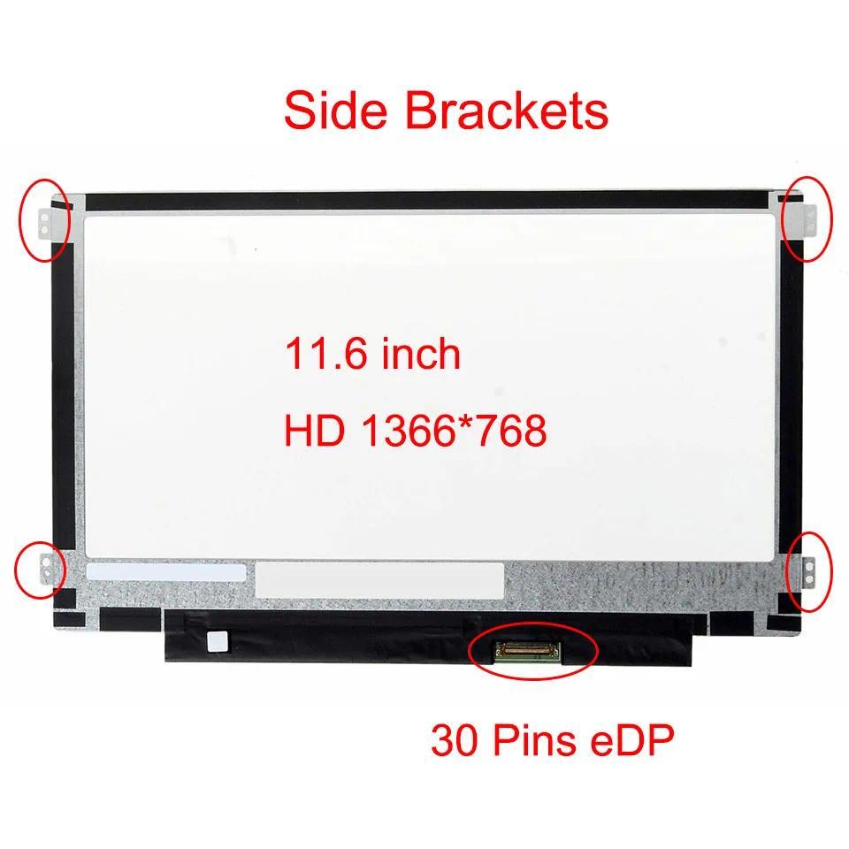 For Samsung Chromebook 4 XE310XBA XE310XBA-K01US LED LCD Screen 11.6" HD 30 Pin Replacement splay Pa