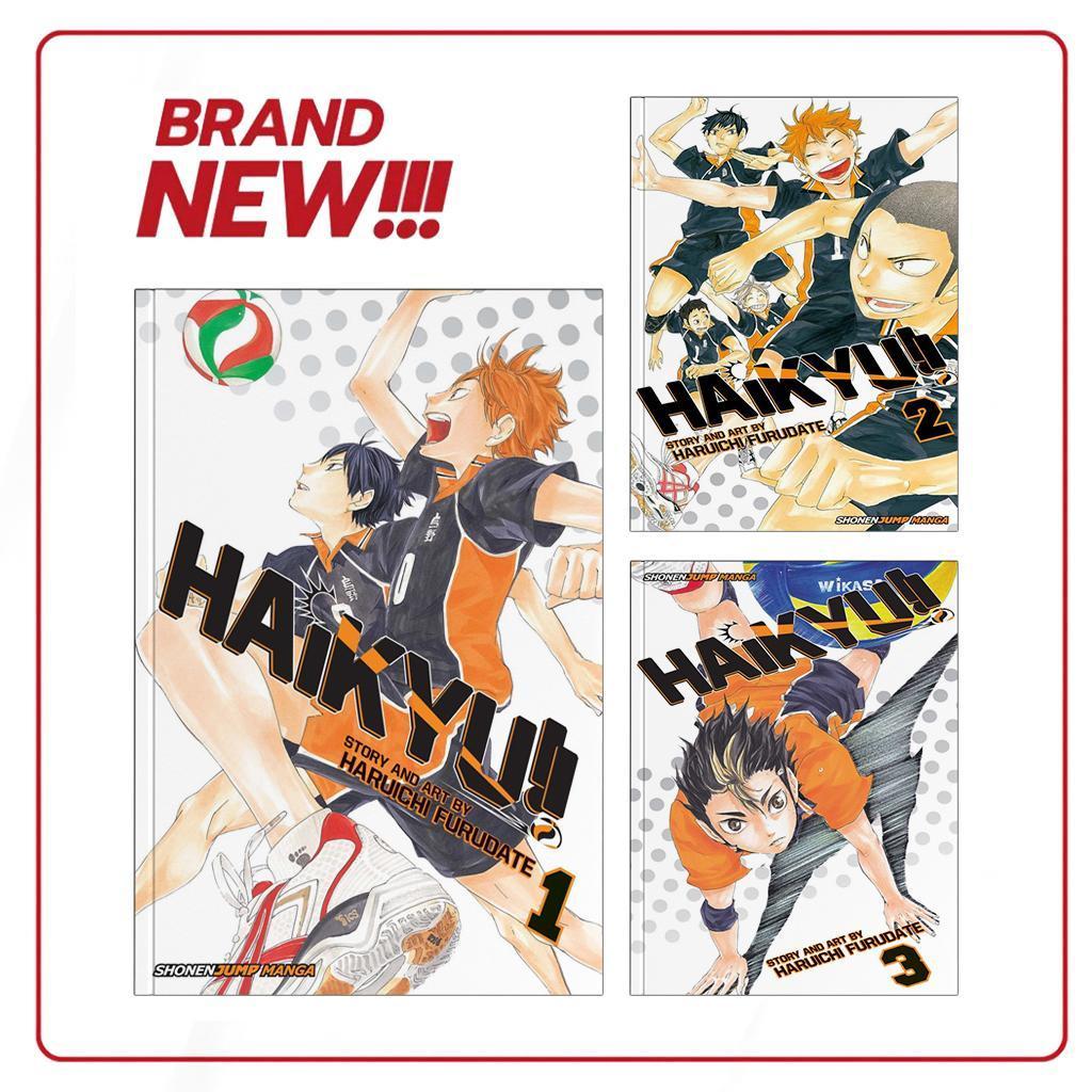 Komik Manga Haikyuu Vol. 1-45 by Haruichi Furudate Bahasa Indonesia / Bahasa English