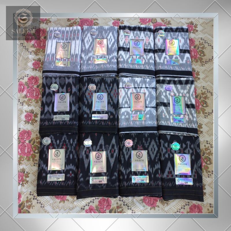 (PROMO) SARUNG GOYOR ATBM JAHITAN TENGAH GOYOR SALEEM GBS - JAHITAN TENGAH - TENUN ATBM - SARUNG GOY