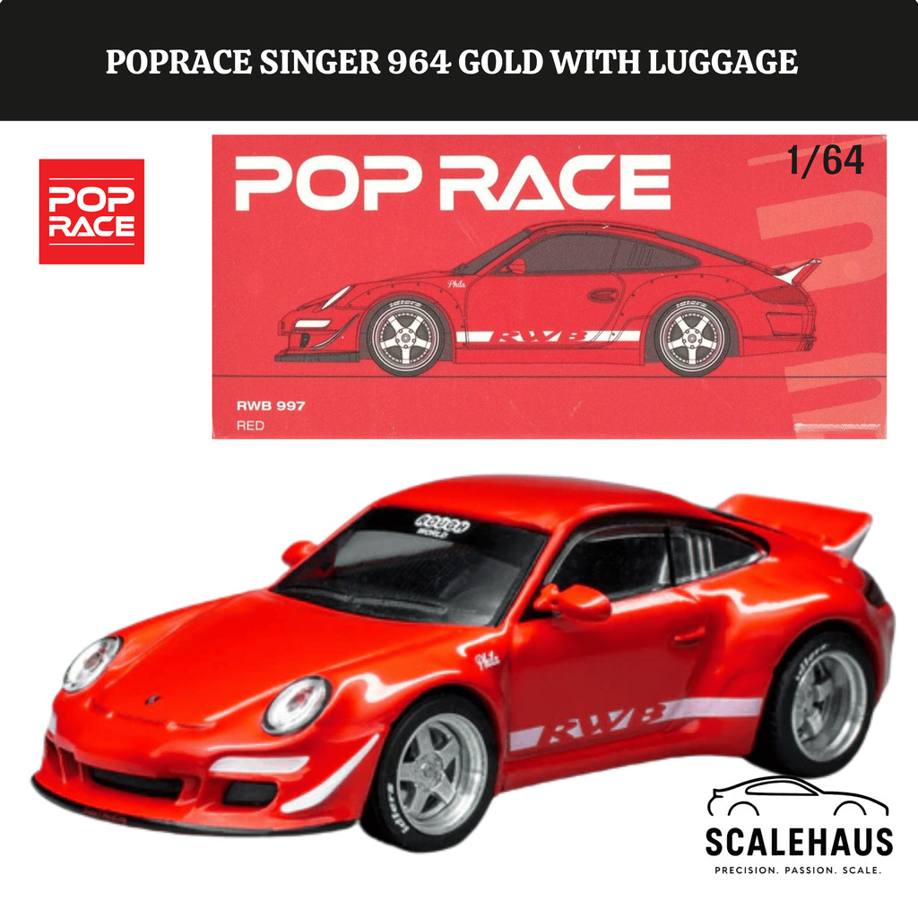 Poprace 1/64 RWB 997 Red