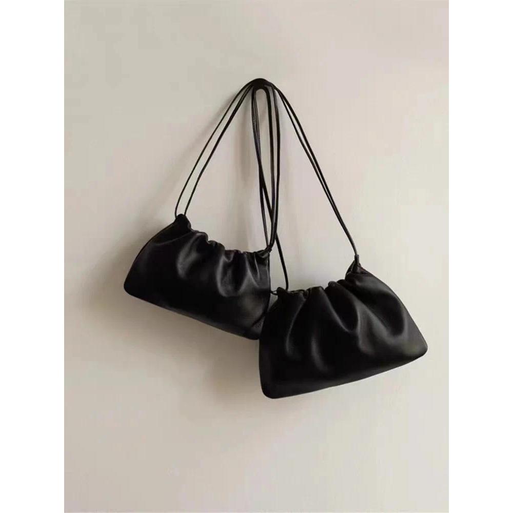 nothingwritten cloud bag sheepskin drawstring underarm bag nothing written versatile single shoulder