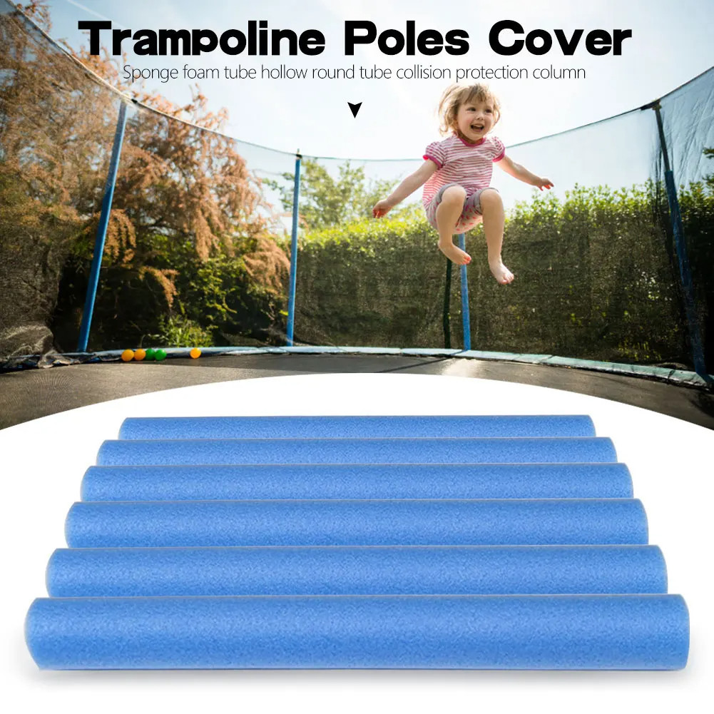 Busa Pipa Pelapis Tiang Playground 12pcs Busa Pelindung Tiang Trampolin Padding Tiang Anti Bentur