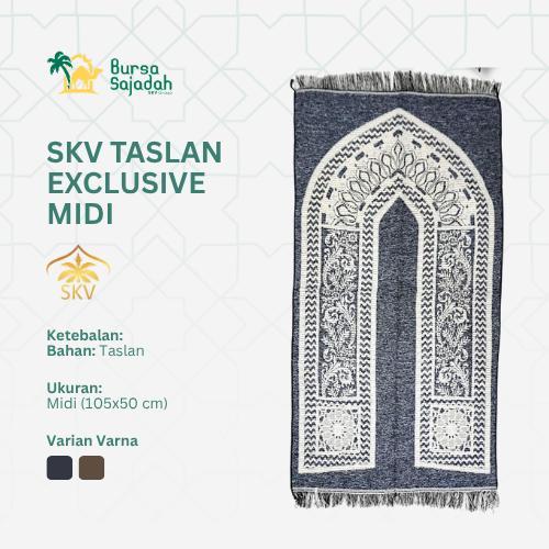 Sajadah Rajut Premium 105 x 50 cm Sejadah Turki Rumbai Tambang Perlengkapan Shalat Oleh-oleh Haji da