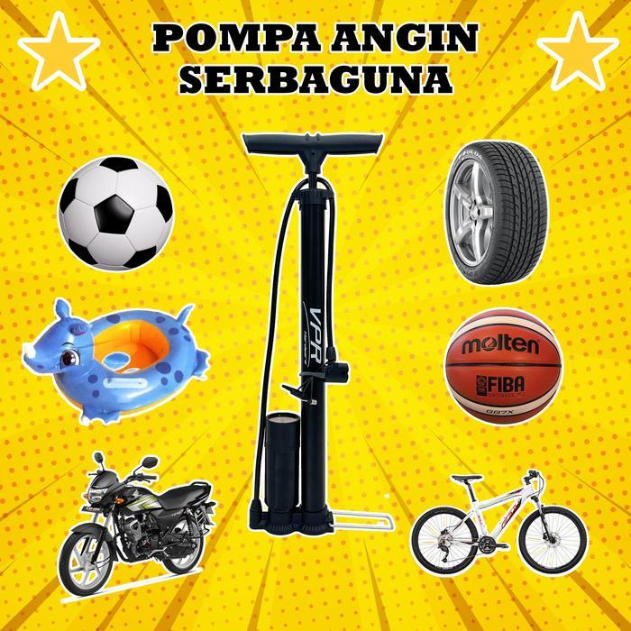 READY COD  POMPA SEPEDA  MOTOR MOBIL DAN POMPA YG LAINNYA POMPAANGIN VPR STANDART - Pompa