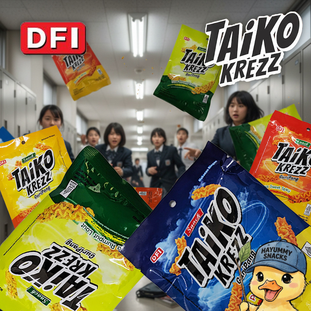 TAIKO Krezz Snack Guripang Kemasan 16gr Bisa MIX
