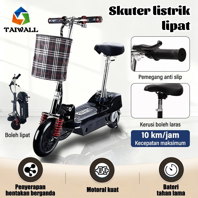 PS Skuter Elektrik Lipat / Skuter Listrik Mini / Foldable Smart Balance Wheel Hoverboard / Lipat Sku