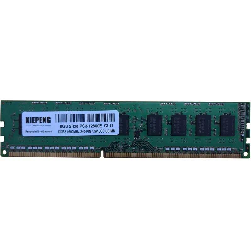 Server RAM DDR3 4GB 1600MHz 8GB 2Rx8 PC3-12800E Memory 8G 1600 DDR3  ECC PC3 12800 unbuffered SDRAM
