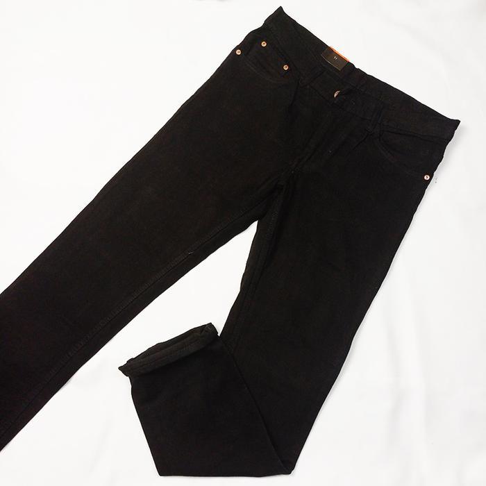 Hight Qulity~[Trend Fashion] Celana Panjang Jeans Standar Pria Dewasa Oxygen Hugo Warna Navy Blue - 