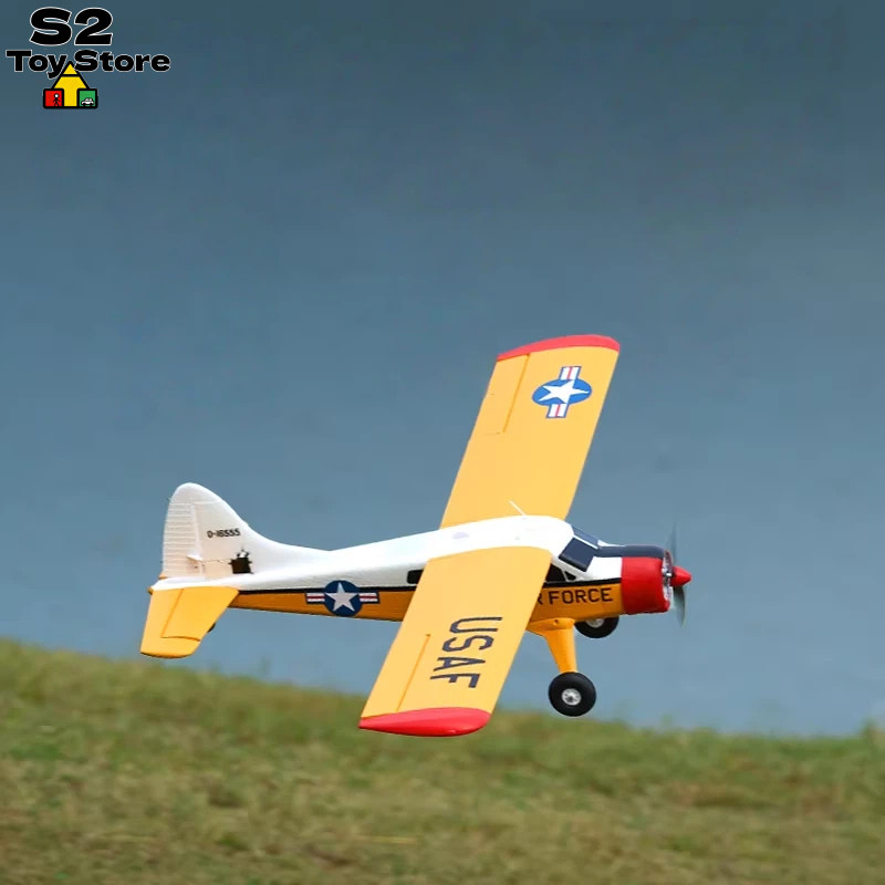 FMS 800mm Beaver RC Airplane Beginner-Friendly Trainer Plane with High Wing Easy to Fly & Stable Ele