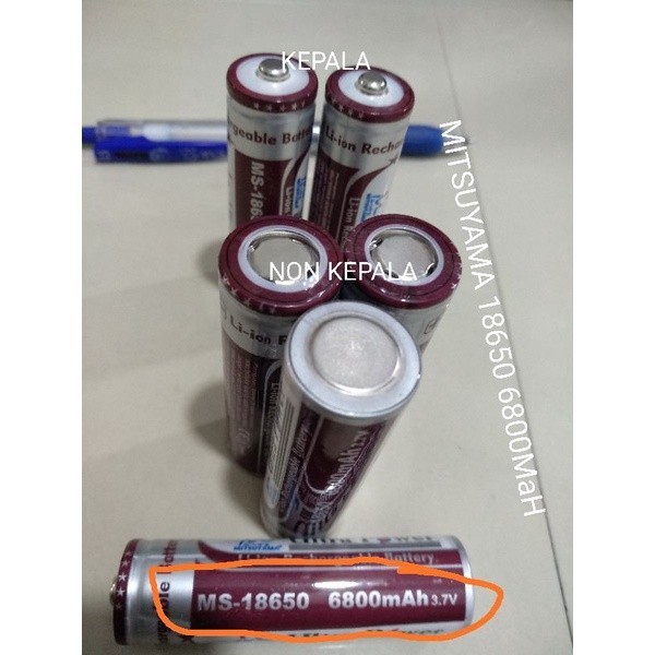 Baterai Batre Baterai 18650 Cas Lithium Li-Ion