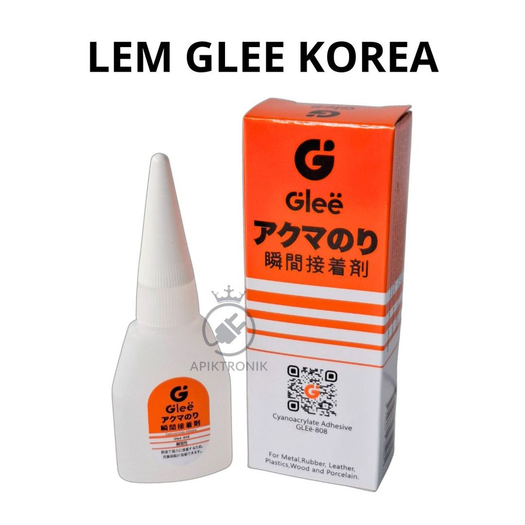 Lem Glee Lem Korea Original Serbaguna Daya Rekat Super Kuat Cocok untuk Besi Plastik Kayu