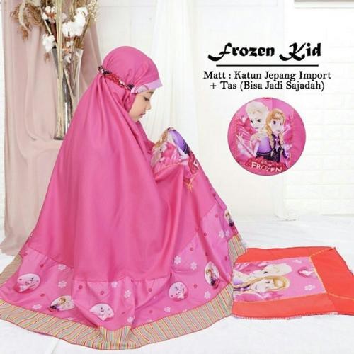 ZHAKANA Mukena Anak Karakter Frozen