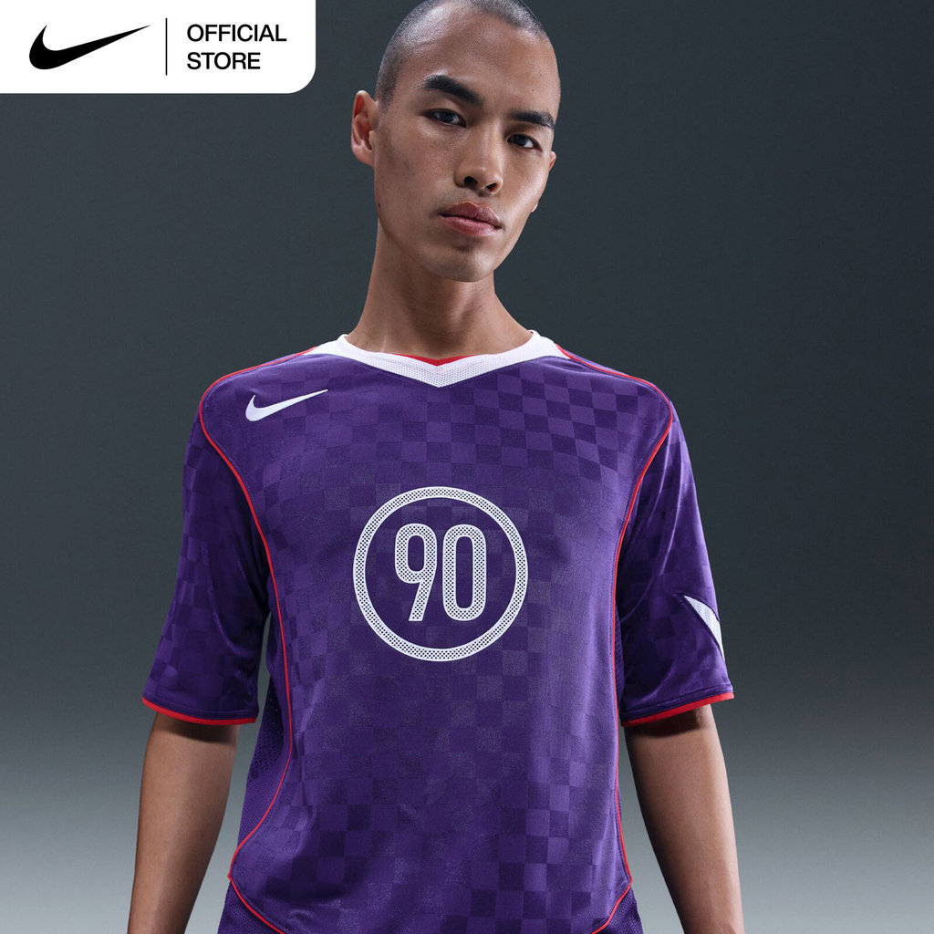Nike Dri-FIT Men's Total 90 Short-Sleeve Soccer Top - Court Purple [IM6300-547]