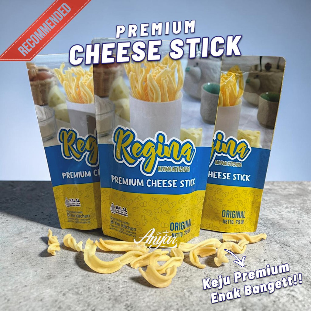 CHEESE STICK PREMIUM REGINA / STICK KEJU GURIH RENYAH