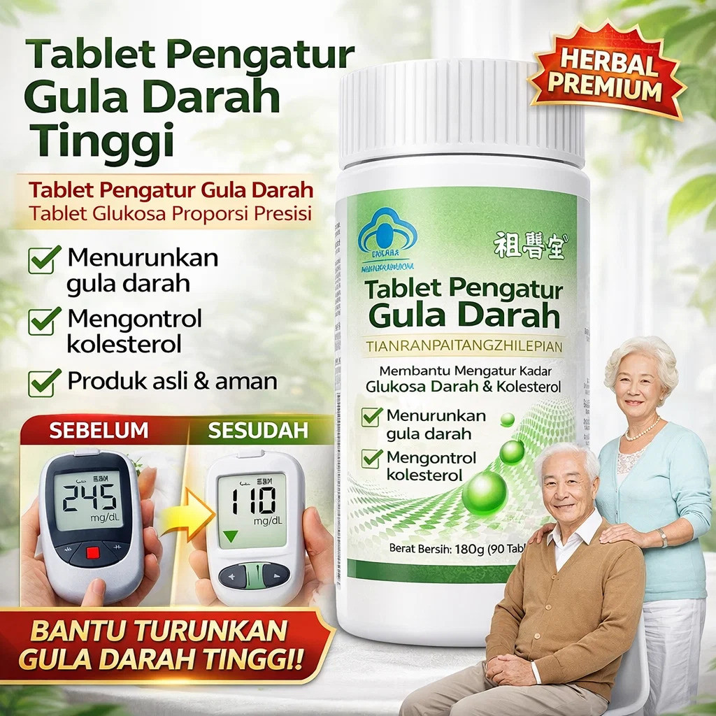 [TURUNKAN GULA DARAH 7 HARI/COD]/SugarLox Herbal Alami Diabetes/Obat Kencing Manis Paling Ampuh/Penu