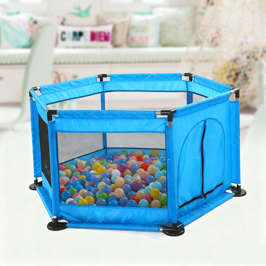 Playpen Bayi Pagar Anak Keranjang Mandi Bola Perlengkapan Bayi Tempat Tidur Bayi Mainan Anak Kolam B