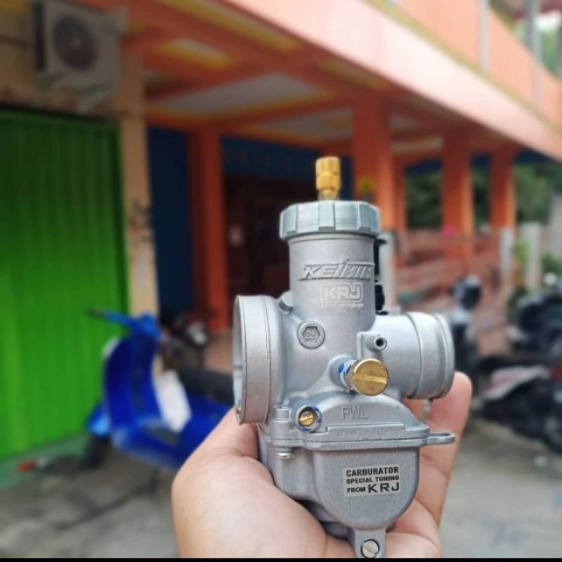 KARBURATOR KRJ PE 28 PWL 28 KARBU RACING JOGJA ORIGINAL 2TAK 4TAK UNIVERSAL KARBU KRJ SF CNC