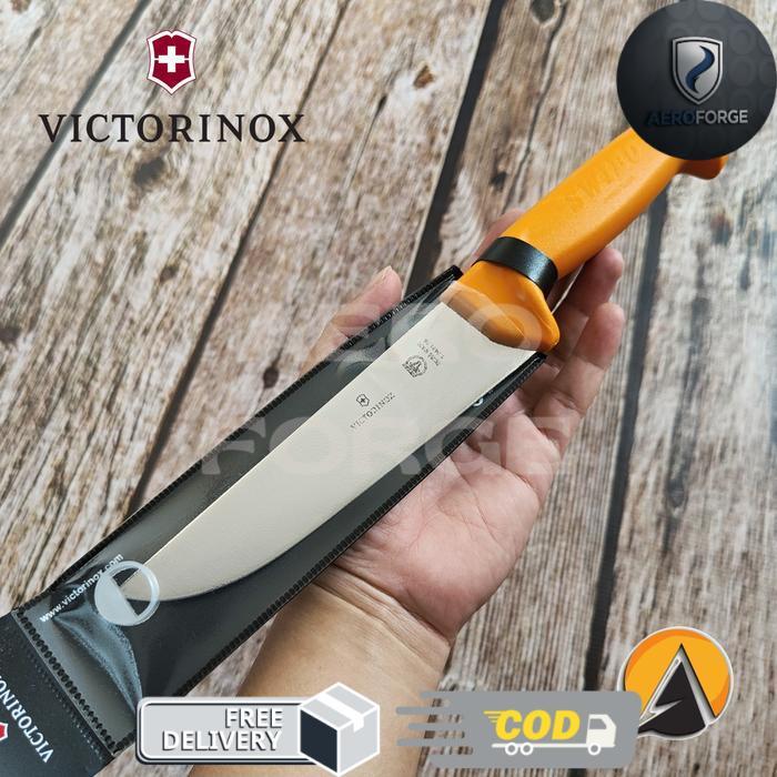 Butcher knife pisau sembelih victorinox swibo 16 cm original 5.8421.16 - Tanpa sarung