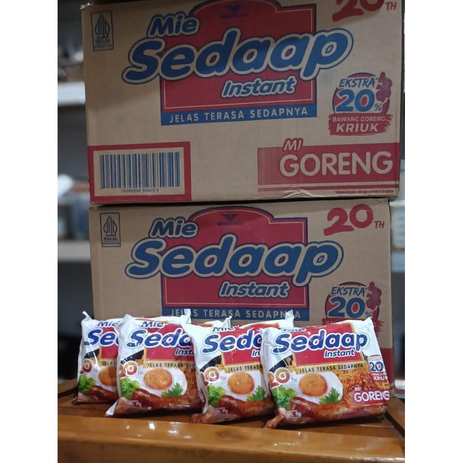 PROMO CUCI GUDANG Mie Sedaap Goreng 1 Dus (40 Pcs) - Mie Instan Paling Lariss Stok Dapur Hemat Harga