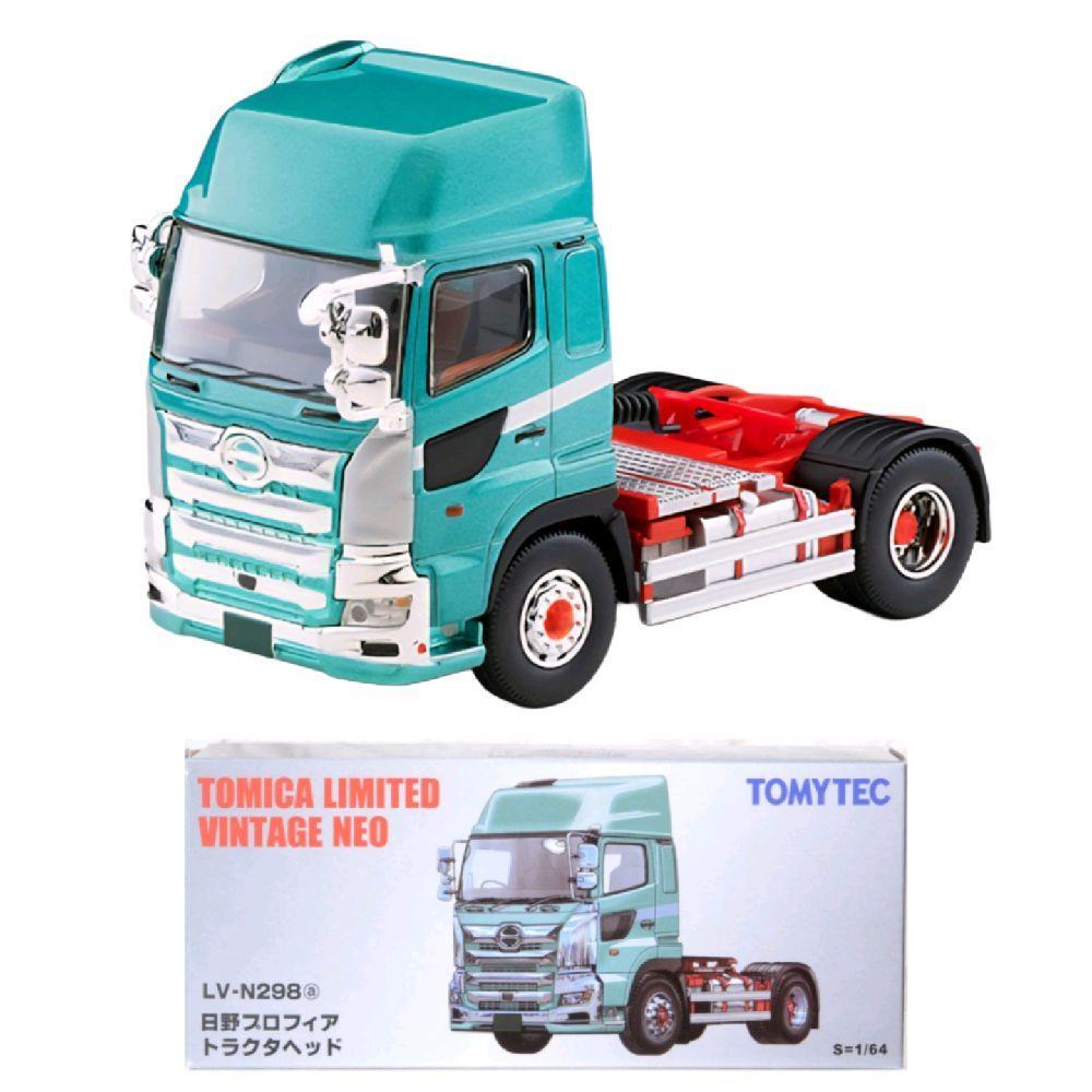 Tomica Limited Vintage Neo LV-N298a Hino Profia Tractor Head Green