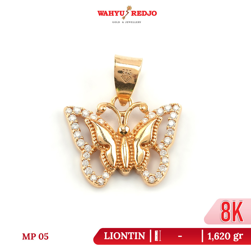 Liontin Emas 8K Kupu Wahyu Redjo LT-8K-31894780 Non Pameran