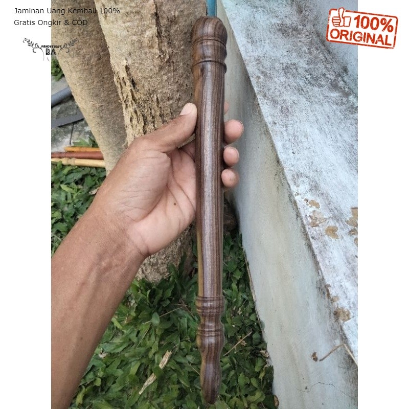 Promo tongkat komando mini 33cm bahan galih kalimosodo