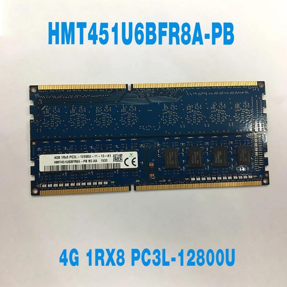 2/pcs Desktop Memory 4G 1RX8 PC3L-12800U DDR3 HMT451U6BFR8A-PB