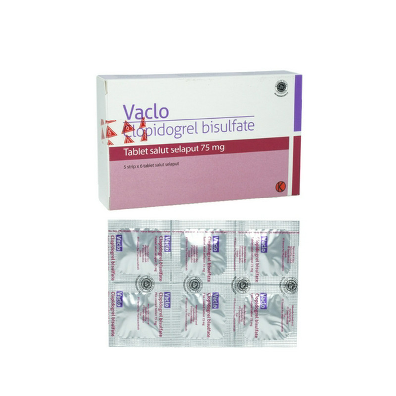VACLO 75 MG 1 BLISTER @ 10 TABLET SALUT SELAPUT