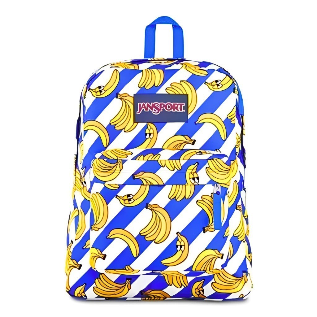 [READY/COD] Jansport Superbreak Banana Large Backpack-ransel kuliah kerja sekolah - WATER RESISTANT