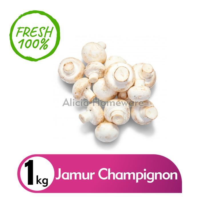 Jamur Champignon /Jamur Kancing Fresh - 1 kg