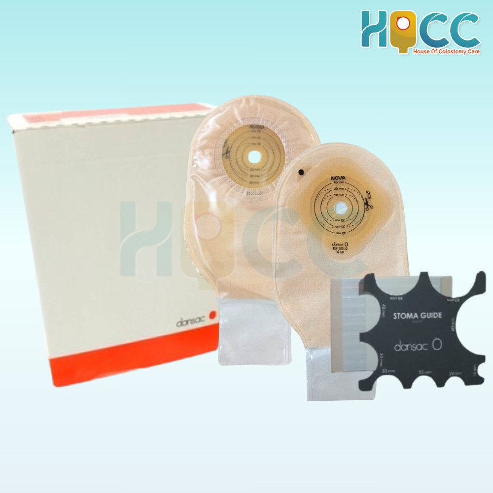 ReadyColostomy Bag Infant Bayi / Kantong Kolostomi Bayi / Dansac Bayi Nova - Lembut di Kulit