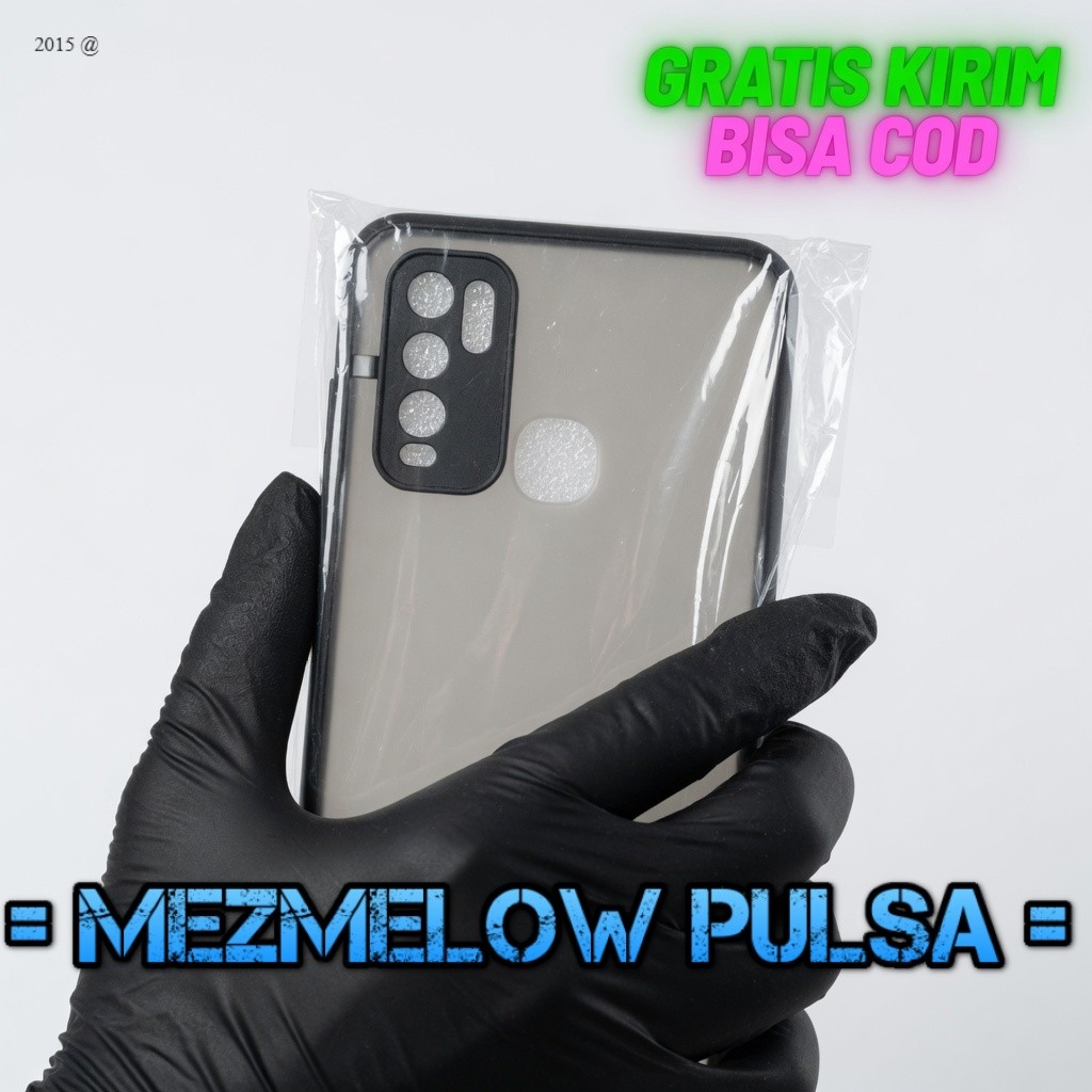 Case Hardcase Transparant Pelindung Kamera Casing VIVO Y50 / VIVO Y30